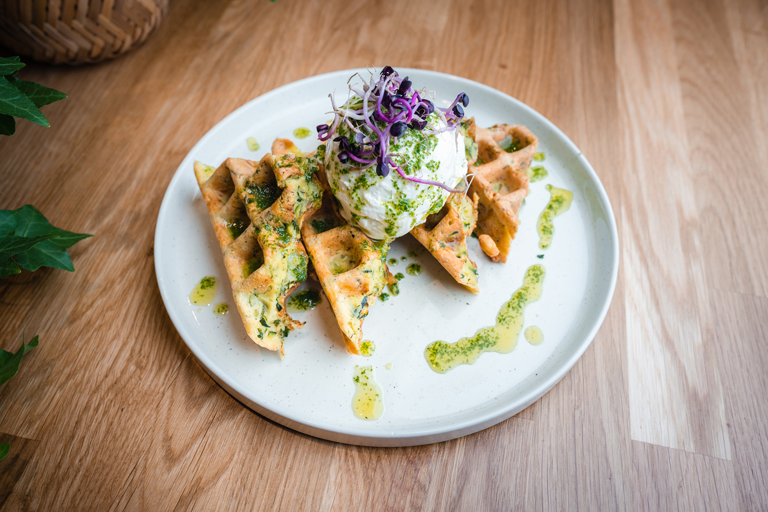Zucchini Waffle